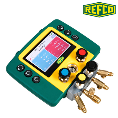 REFCO REFMATE-4 - REFCO REFMATE-4 - Digital 4-Way Manifold